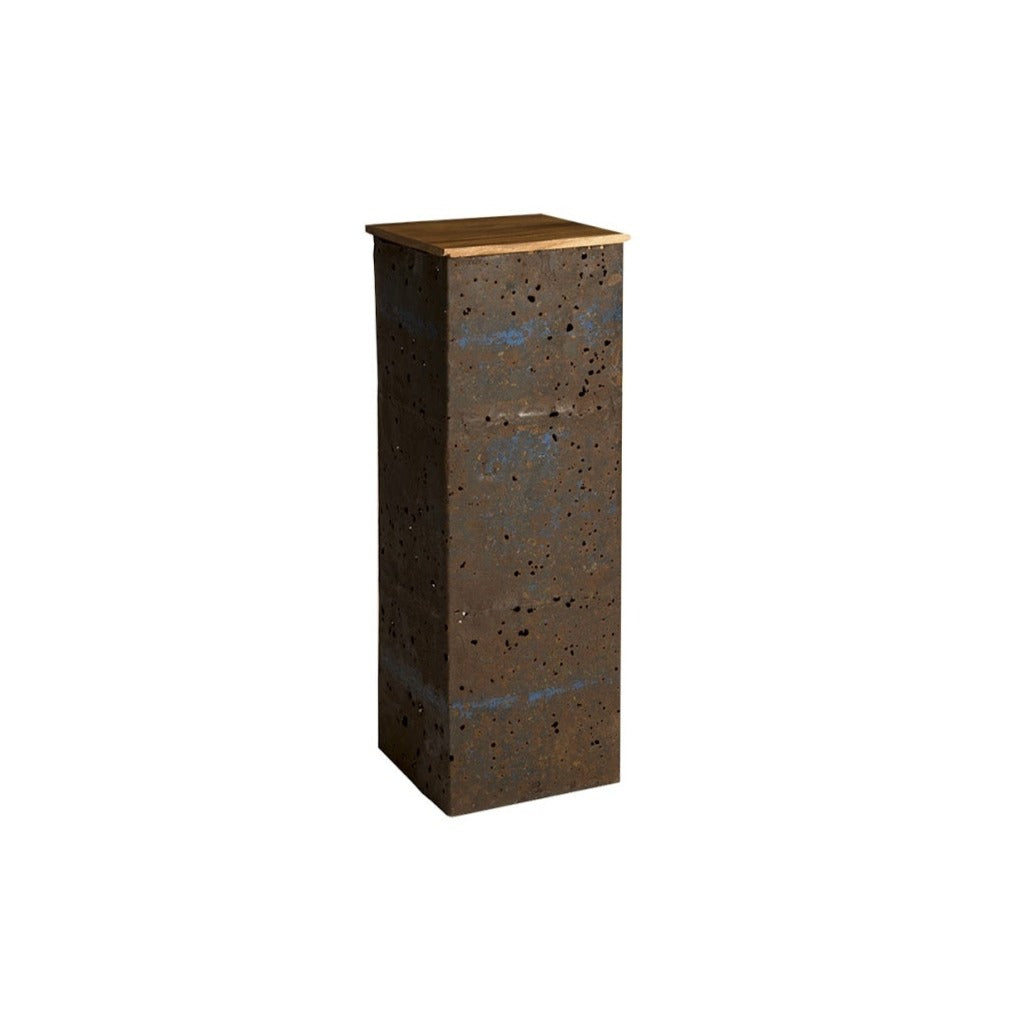 Crumpled Oil Drum Pedestal-Phillips Collection-PHIL-TH66182-Pedestal-1-France and Son