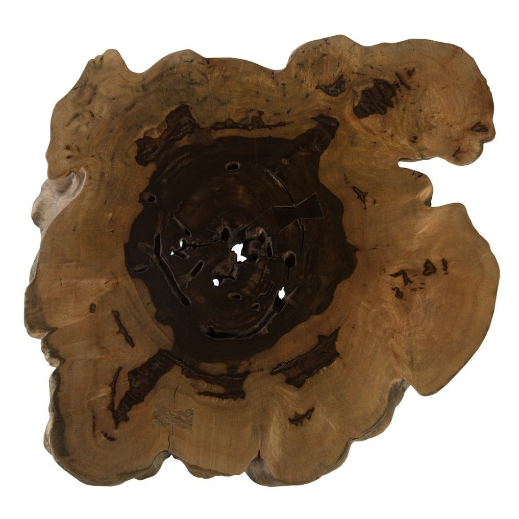 Wood Coffee Table, Forged Legs-Phillips Collection-PHIL-TH93212-Coffee Tables-3-France and Son