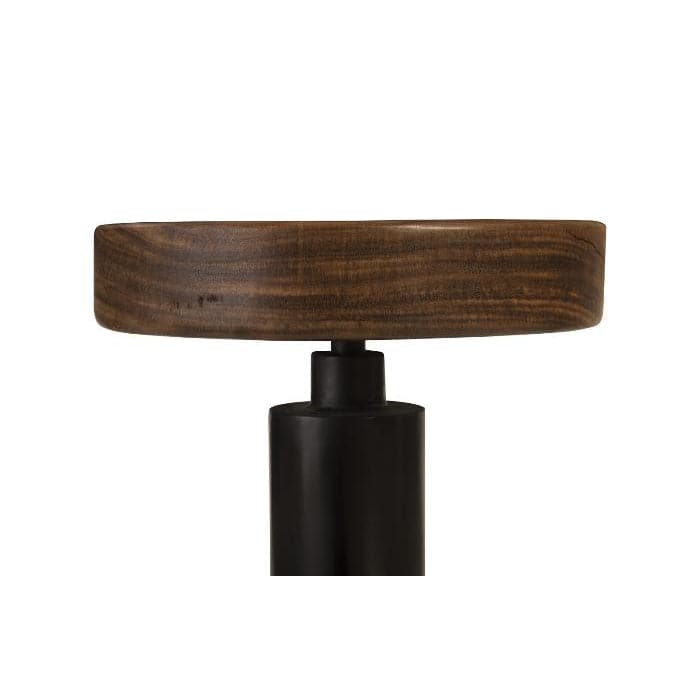 Black Iron Bar Stool-Phillips Collection-PHIL-TH94610-Bar Stools-2-France and Son