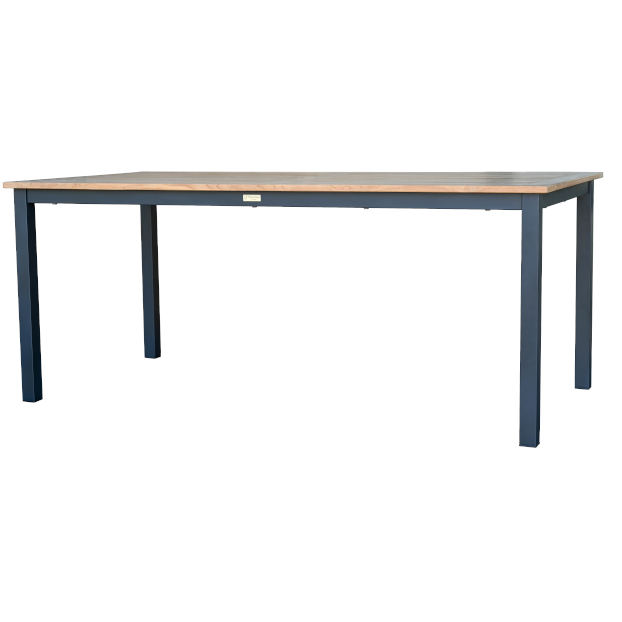 SoHo Rectangle Dining Table-Three Birds Casual Outdoor-Threeb-SH72-B-Outdoor Dining Tablesblack-1-France and Son