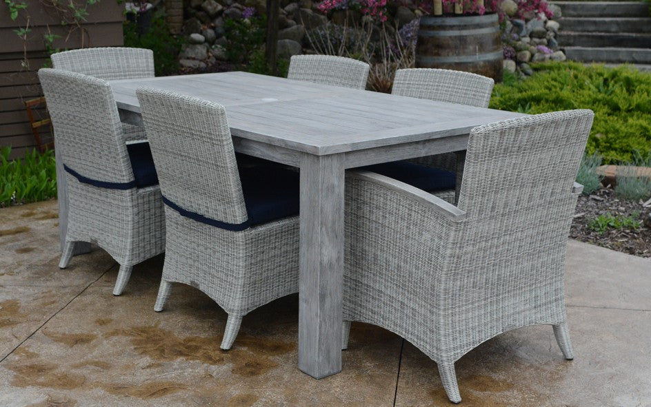 Shelburne 74" Dining Table-Three Birds Casual Outdoor-Threeb-SB74-Outdoor Dining Tables-2-France and Son