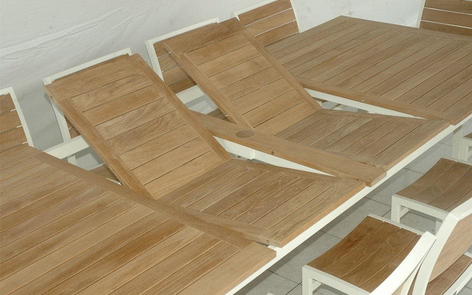 SoHo Extension Table-Three Birds Casual Outdoor-Threeb-SH115-W-Outdoor Dining TablesWhite-7-France and Son