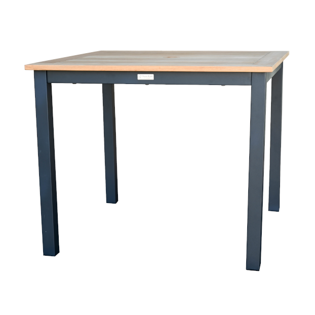 SoHo 36" Square Dining Table-Three Birds Casual Outdoor-Threeb-SH36-B-Outdoor Dining TablesBlack-1-France and Son