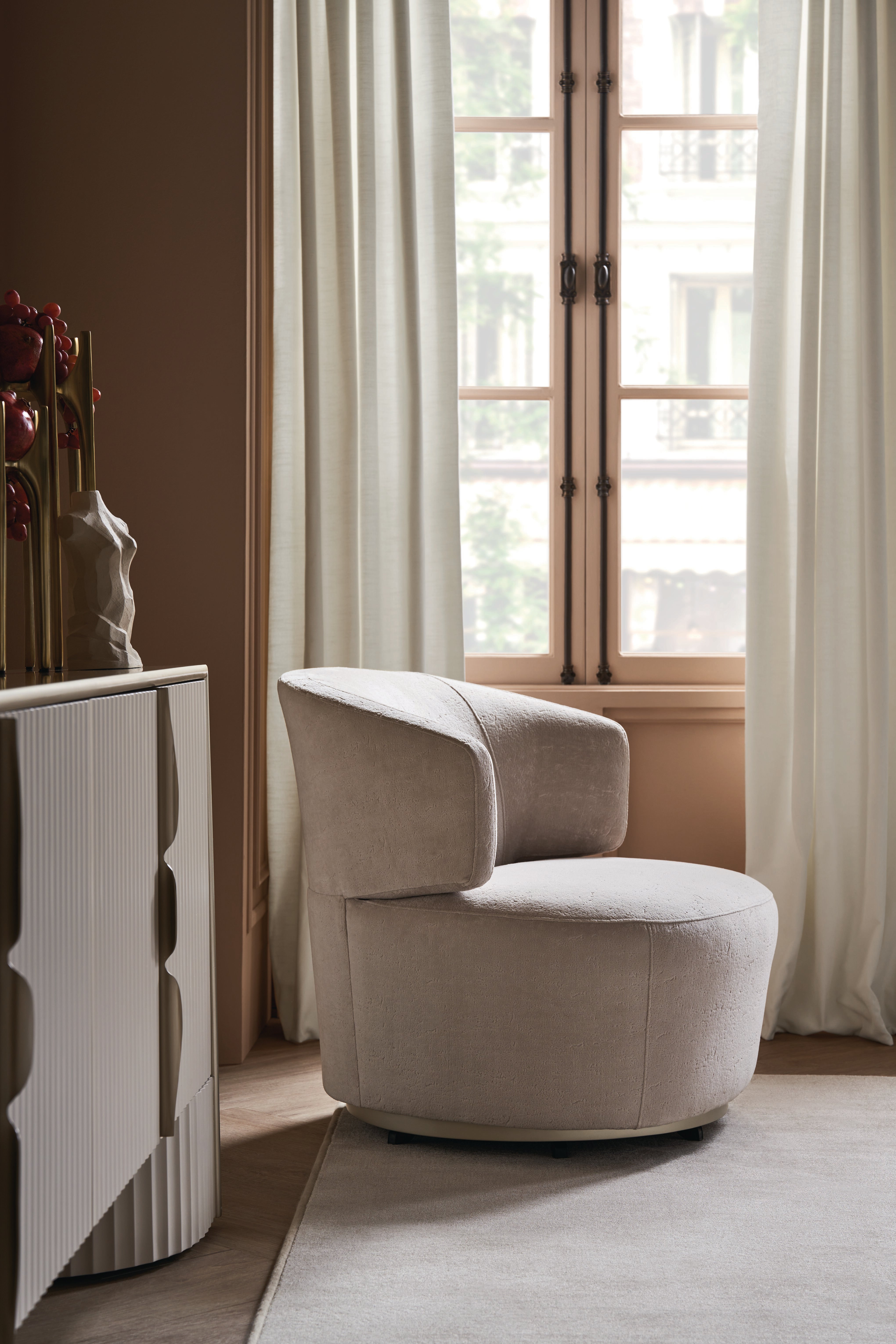 Olympia Chair  - Silver