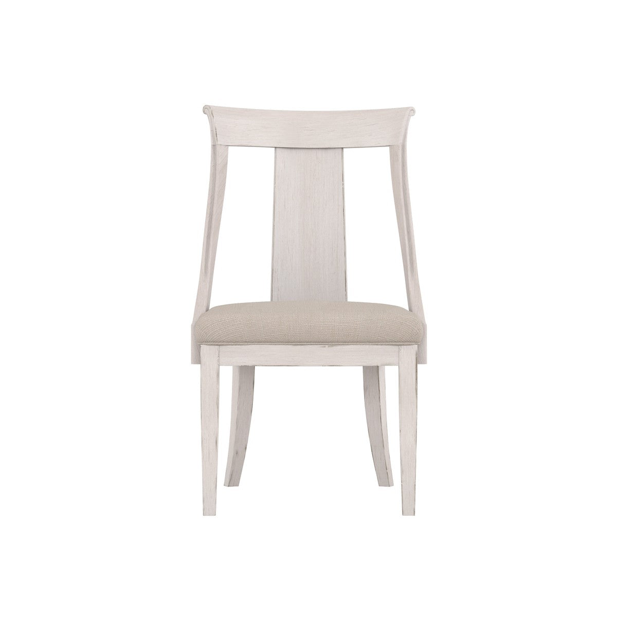 Alcove Side Chair, Belgian Ivory (Set of 2) - White