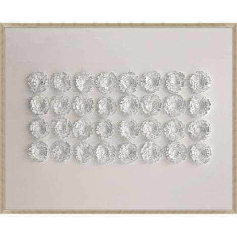Hint of Blue Blossoms-Wendover-WEND-WFL1839-Wall Art-1-France and Son