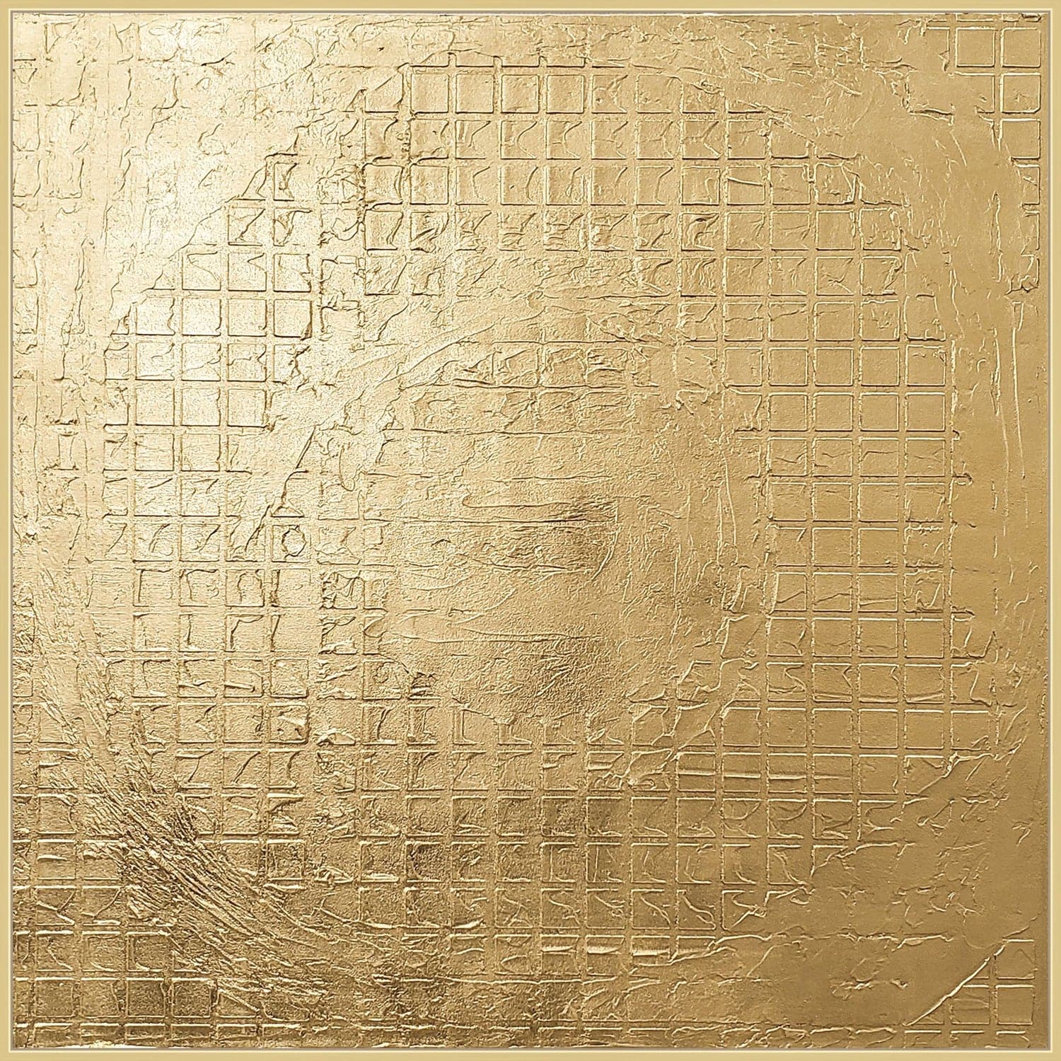 Golden Grid-Wendover-WEND-WLA1823-Wall Art-1-France and Son