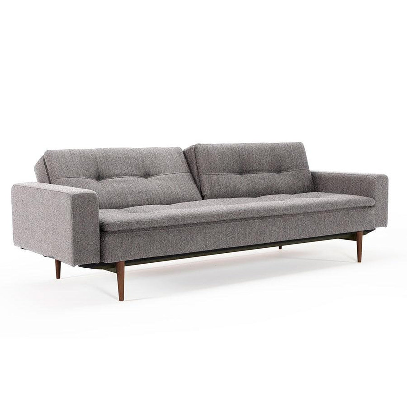 Dublexo Deluxe Sofa W/Arms,DARK WOOD-Innovation Living-INNO-94-741050020527-10-3-SofasMixed Dance Natural-11-France and Son