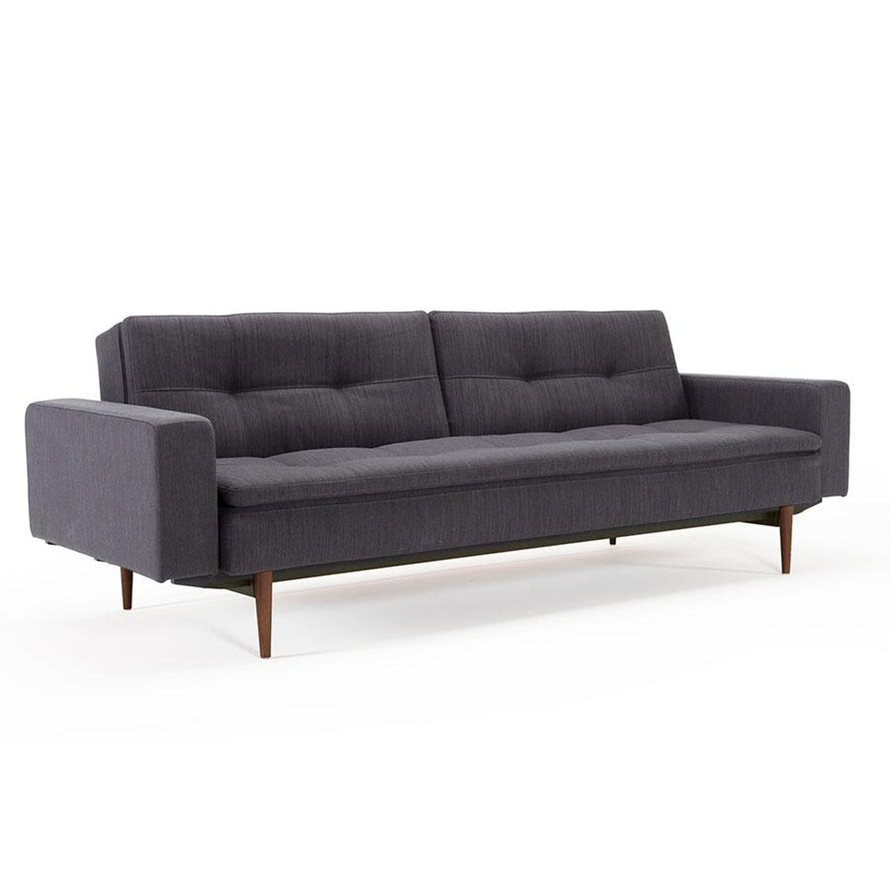 Dublexo Deluxe Sofa W/Arms,DARK WOOD-Innovation Living-INNO-94-741050020509-10-3-SofasElegance Anthracite-7-France and Son