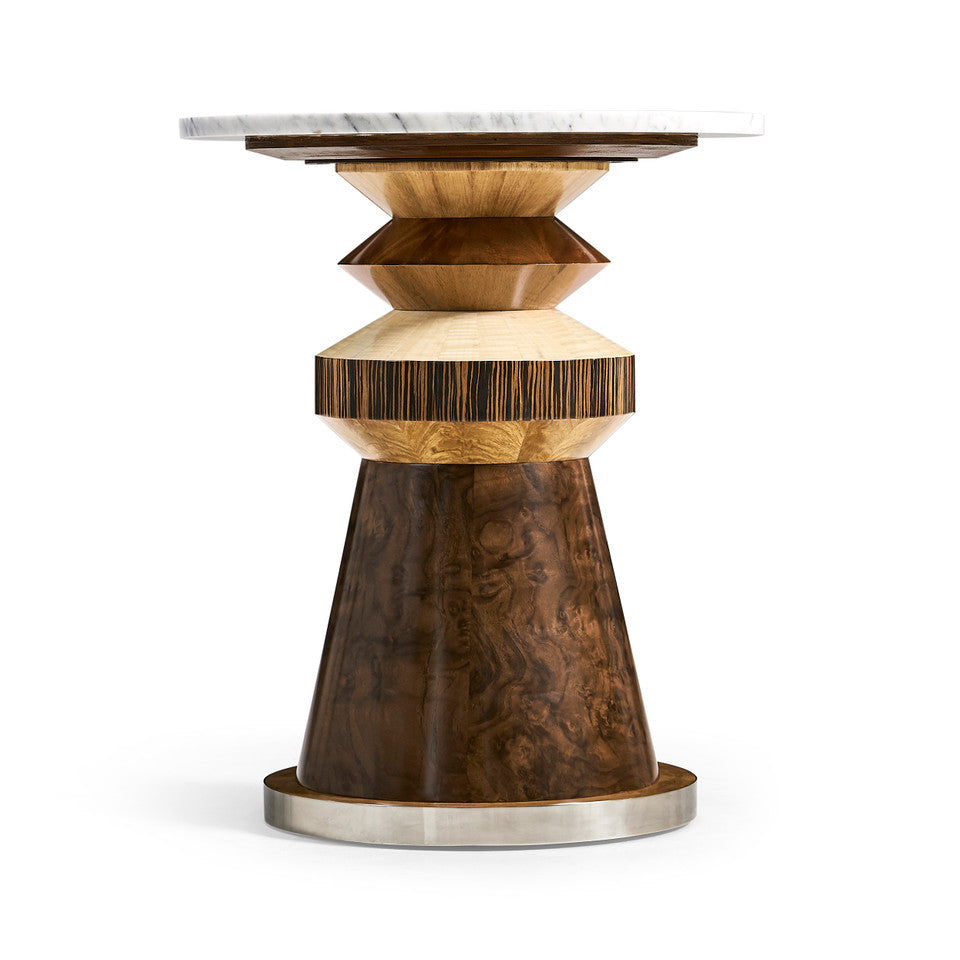 Rook Round Accent Table-Jonathan Charles-JCHARLES-007-3-DQ1-NCL-Side Tables-1-France and Son