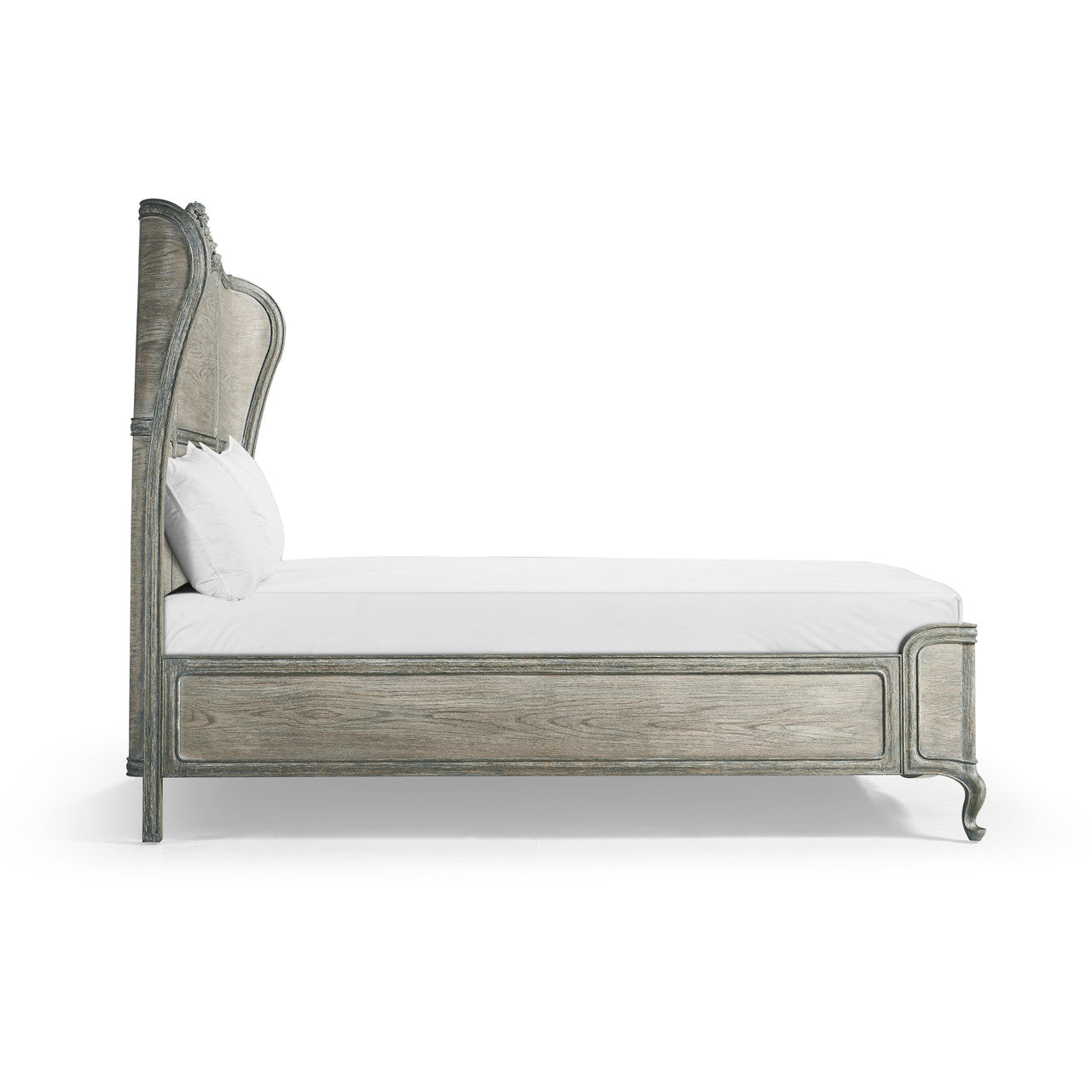 Arlingham King Shelter Bed-Jonathan Charles-JCHARLES-007-1-130-OCB-Beds-3-France and Son