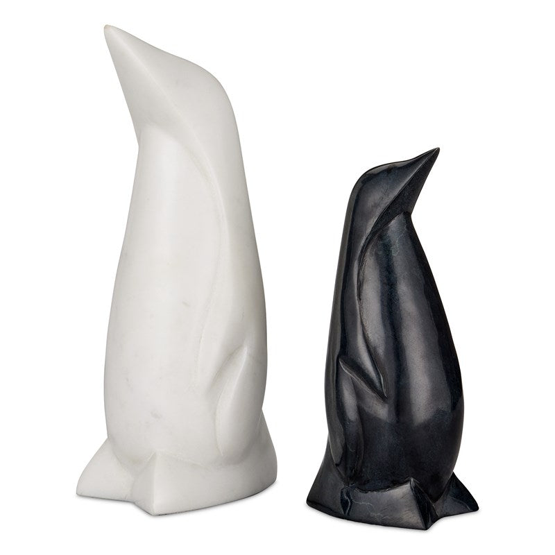 Black & White Penguin Set of 2-Currey-CURY-1200-0820-Decorative Objects-1-France and Son