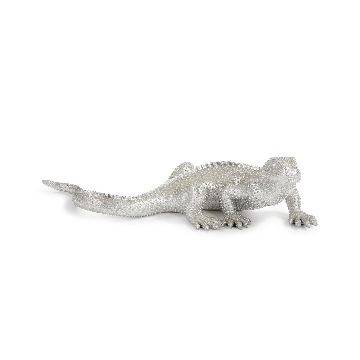 Bright Nickel Plated Lizard-The Howard Elliott Collection-HOWARD-12170-Decor-1-France and Son