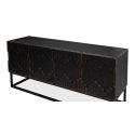 Aztec Sideboard, Black-SARREID-SARREID-40383-5-Sideboards & Credenzas-6-France and Son