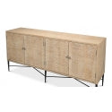 Archie Four Door Sideboard-SARREID-SARREID-53824-Sideboards & Credenzas-3-France and Son