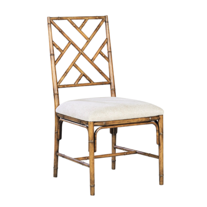 Bamboo Dining Chair-Oliver Home-OliverH-1324-30-Dining Chairs-1-France and Son