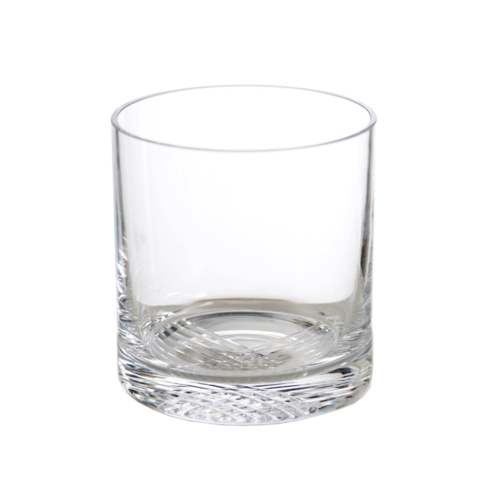 Glass Hi Ball W/ Engraved Design-ABIGAILS-ABIGAILS-164564-Bar Stools-1-France and Son