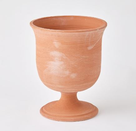Villa Chalice Vase-Global Views-GVSA-3.31801-VasesLarge-Terracotta-2-France and Son