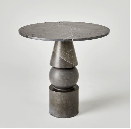 Cargo Table-Global Views-GVSA-7.91556-Side TablesGraffito Marble-4-France and Son