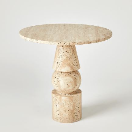 Cargo Table-Global Views-GVSA-7.91536-Side TablesTravertine-1-France and Son