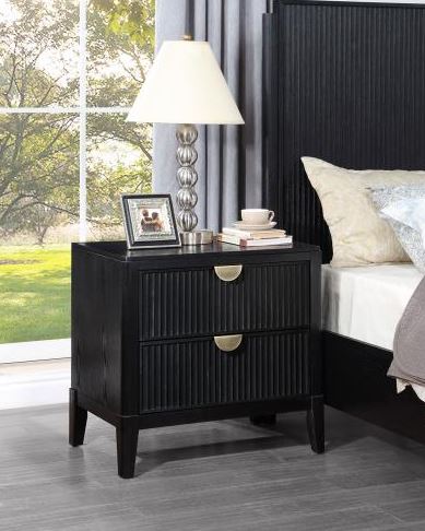 Brookmead 2-Drawer Nightstand Black-Coaster Fine Furniture-CL-224712-Nightstands-2-France and Son