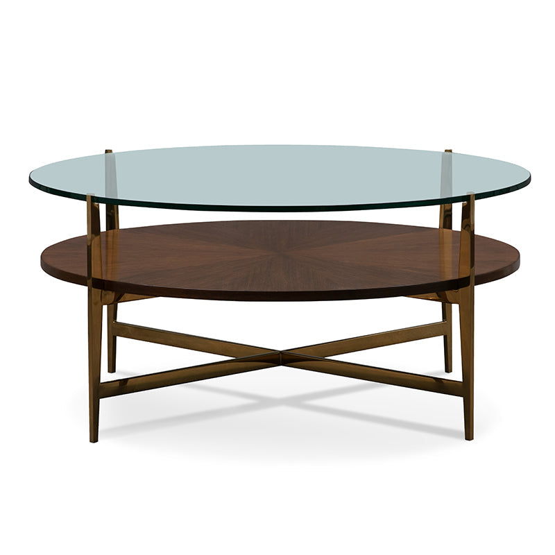 La Scala Cocktail Table-Woodbridge Furniture-WOODB-2161-21-Coffee Tables-1-France and Son