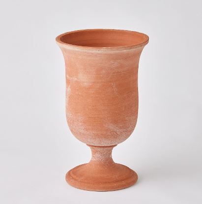 Villa Chalice Vase-Global Views-GVSA-3.31802-VasesSmall-Terracotta-3-France and Son