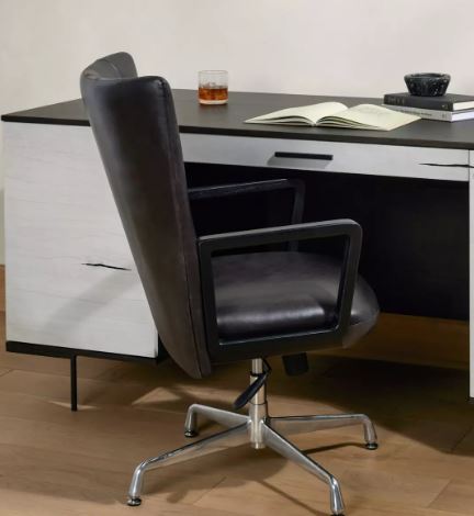 Embry Tall Desk Chair-Four Hands-FH-234110-001-Task Chairs-2-France and Son