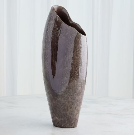Horn Vase-Reactive Amethyst-Global Views-GVSA-1.10970-VasesLarge-2-France and Son
