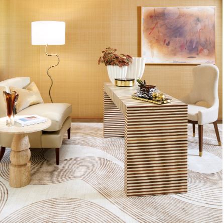 Cargo Table-Global Views-GVSA-7.91536-Side TablesTravertine-2-France and Son