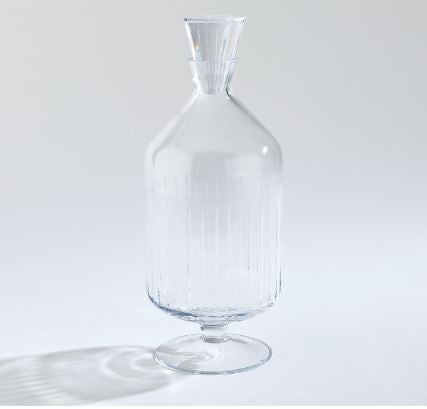 V Cut Decanter-Global Views-GVSA-6.60638-Decorative ObjectsTall-3-France and Son