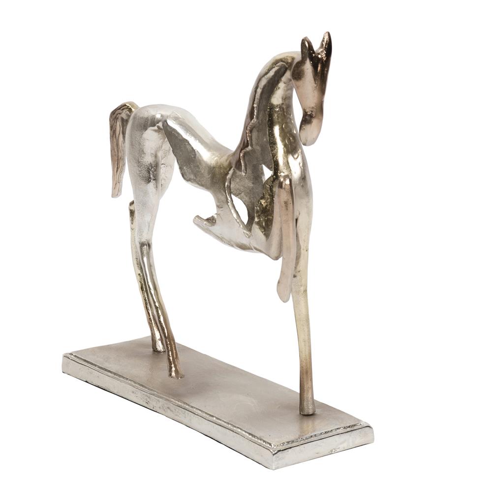 Aluminum Horse Sculpture-The Howard Elliott Collection-HOWARD-51093-Decorative Objects-3-France and Son