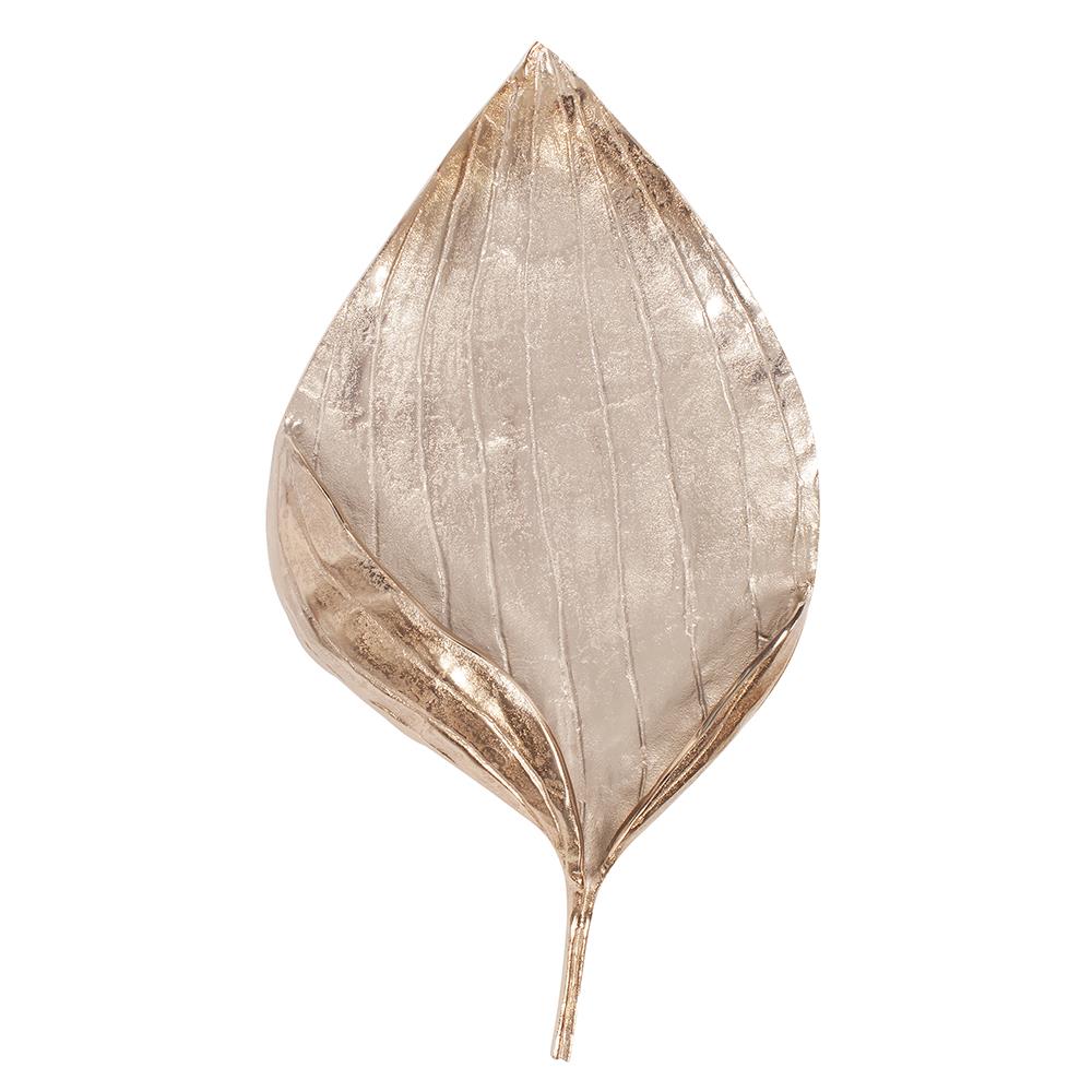 Champagne Leaf Wall Decor-The Howard Elliott Collection-HOWARD-51313-Decor-1-France and Son