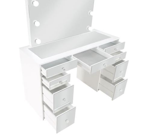 Regina 3-Piece Makeup Vanity Table Set-Coaster Fine Furniture-CL-930245-Mirrors-5-France and Son