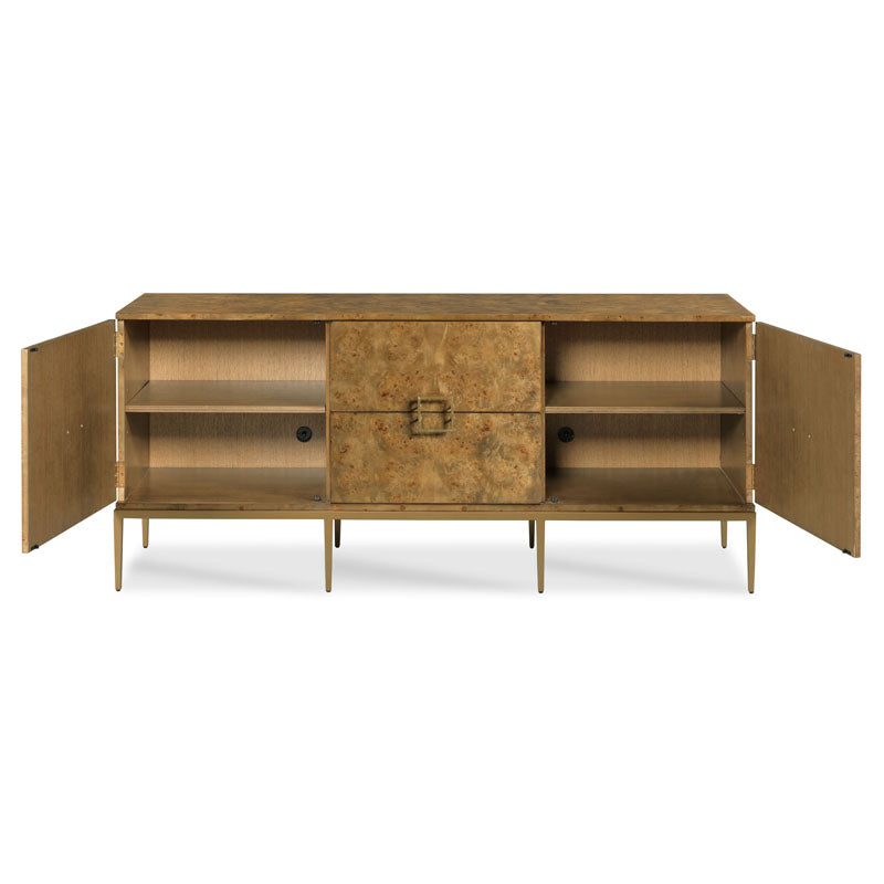 Burton Cabinet-Woodbridge Furniture-WOODB-6043-24-Bookcases & Cabinets-3-France and Son
