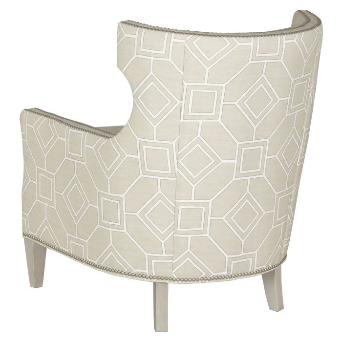 Libby Langdon Percy Wing Chair-Fairfield-FairfieldC-6408-01-Lounge Chairs-2-France and Son