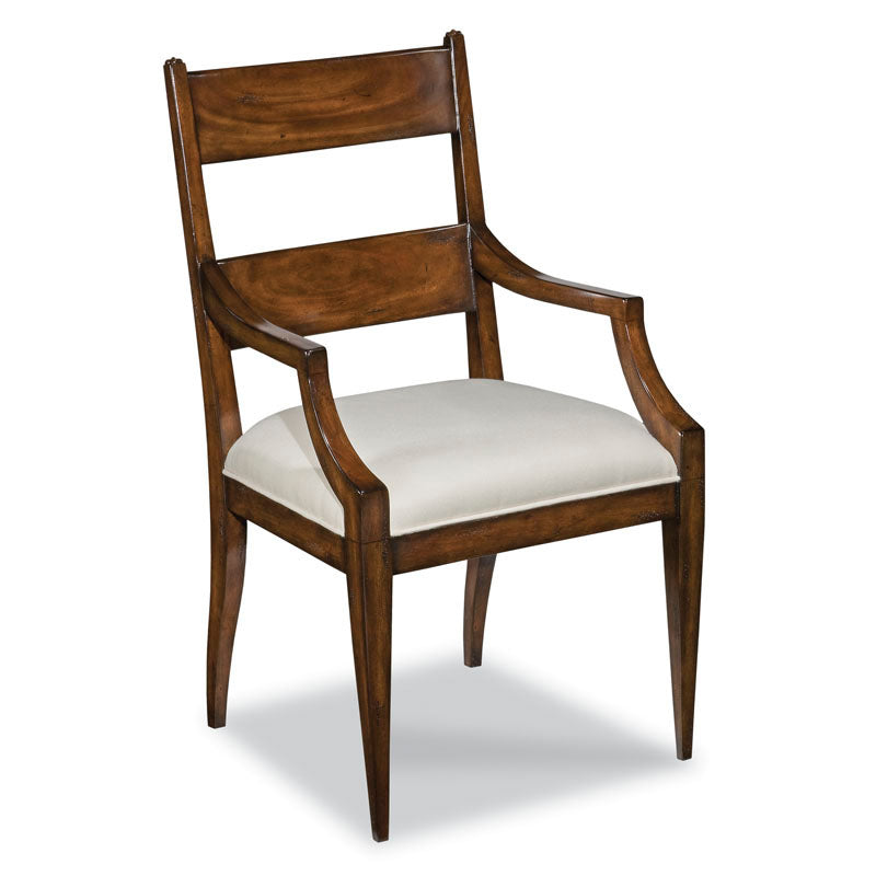 Dalton Arm Chair-Woodbridge Furniture-WOODB-7133-10-Dining Chairs-2-France and Son