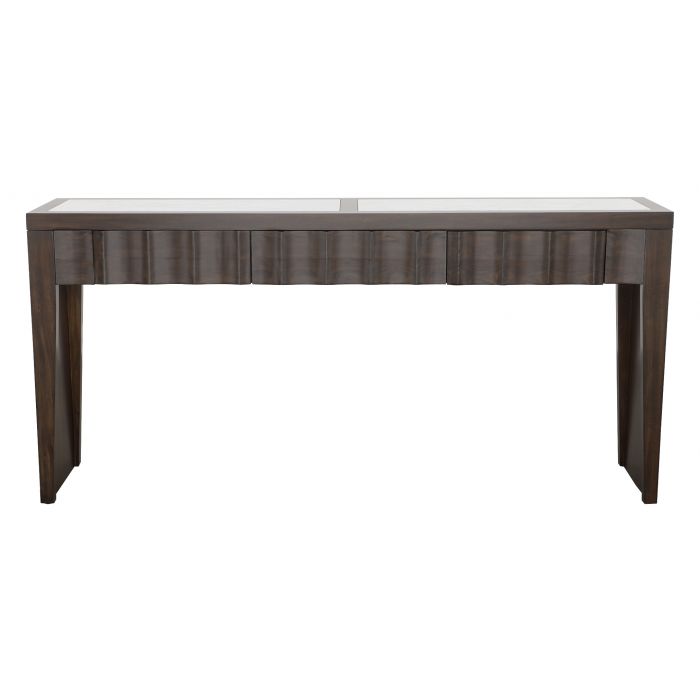 West Camden Three Drawer Console-Fairfield-FairfieldC-8096-ST-Console Tables-2-France and Son