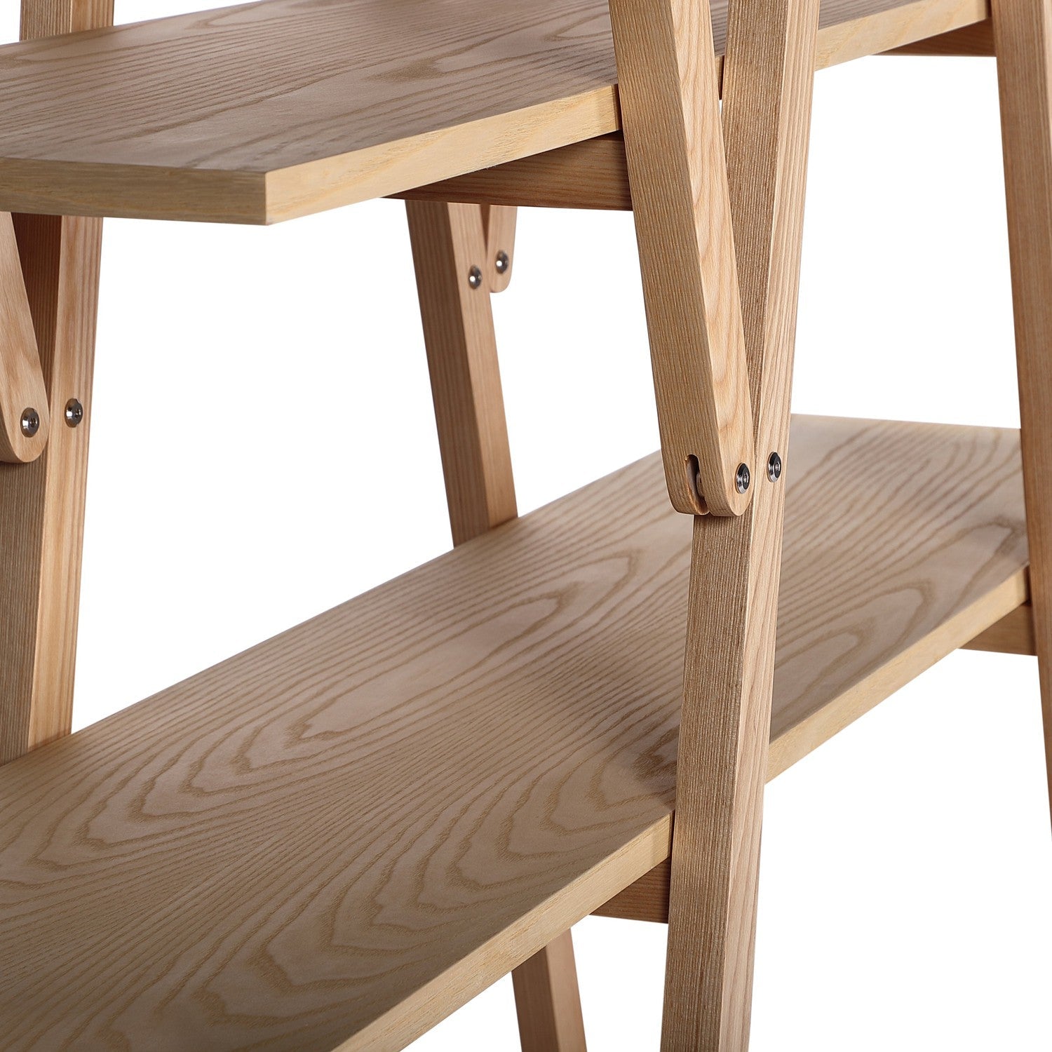 Vico X Bookcase-France & Son-FB5719NTRL-Bookcases & Cabinets-3-France and Son