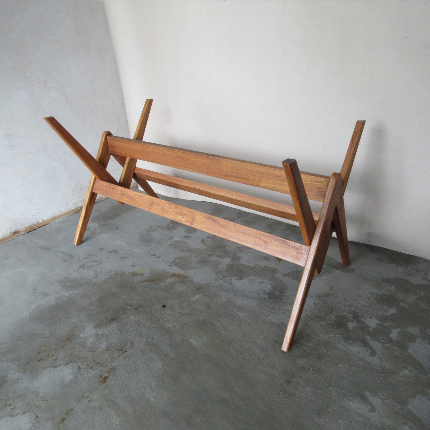 Jeanneret Dining Table - Large-France & Son-FL1491BASE-NTRL-Dining TablesNatural Base-7-France and Son