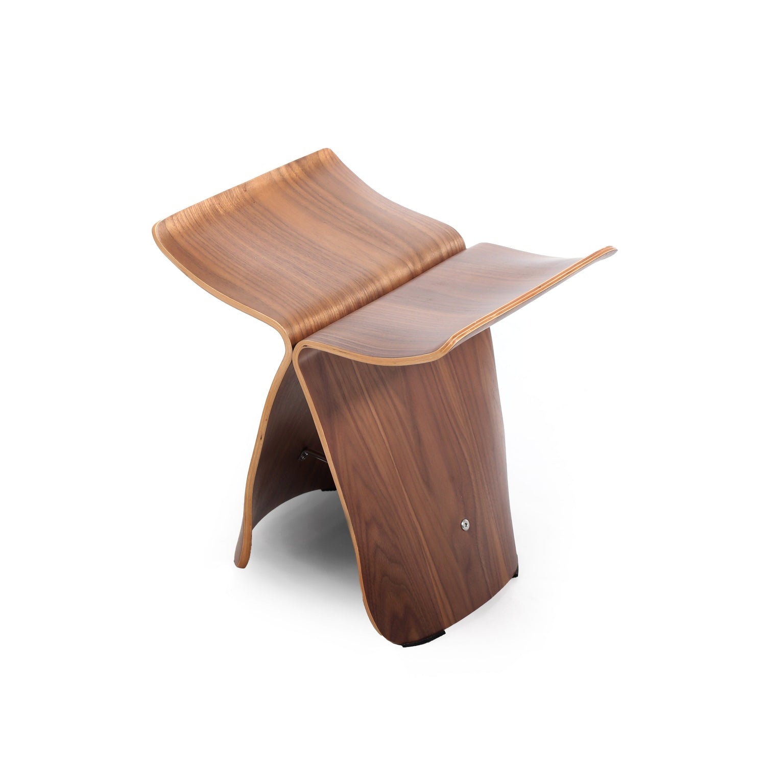 Butterfly Stool-France & Son-FMS044WALNUT-Stools & Ottomans-1-France and Son