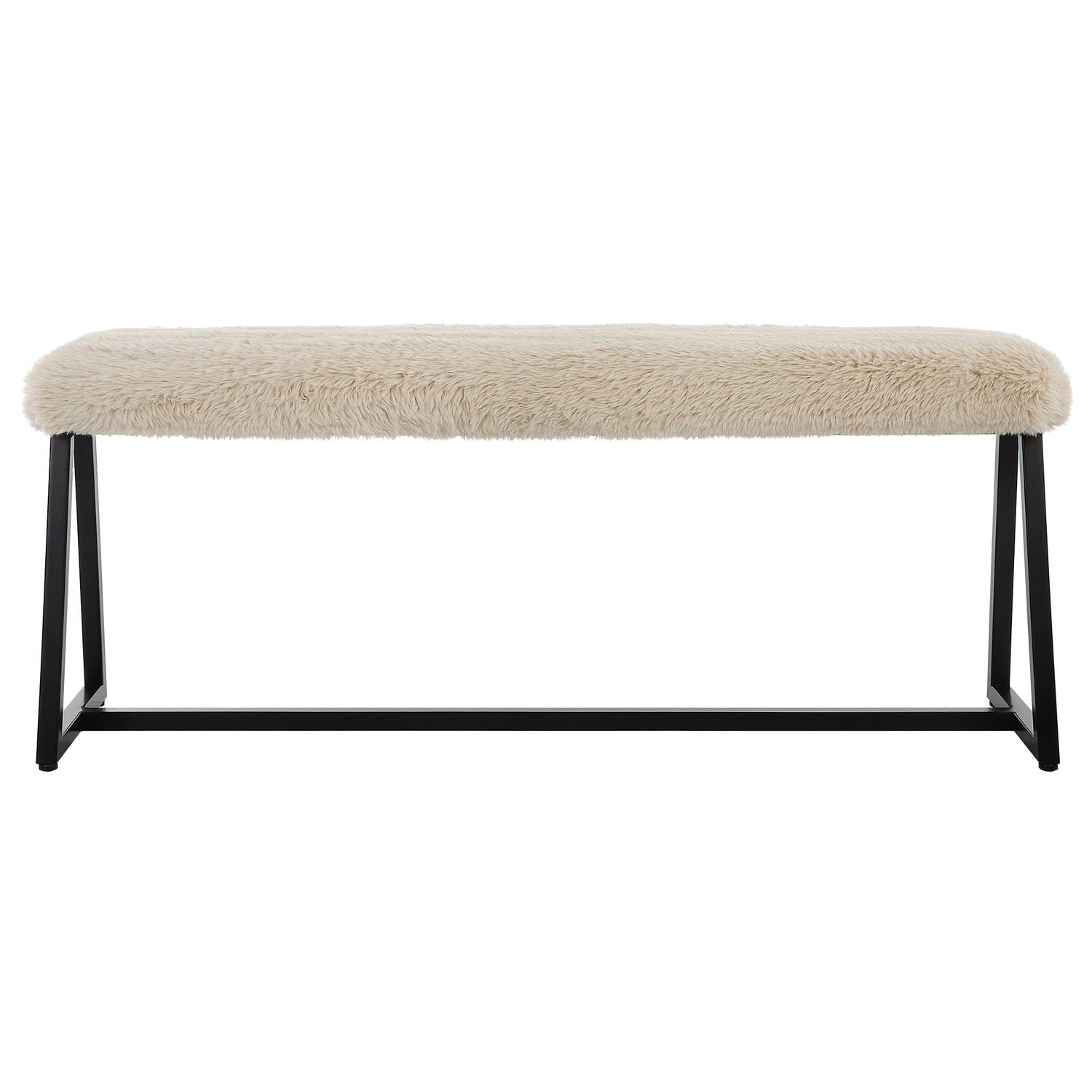 Taupo Sheepskin Bench-Uttermost-UTTM-23056-Benches-1-France and Son