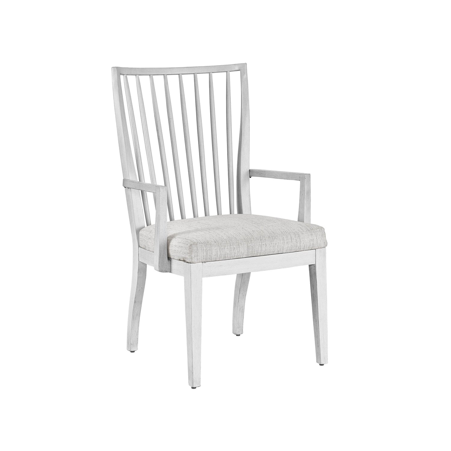Modern Farmhouse - Bowen Arm Chair-Universal Furniture-UNIV-U011B625-Dining ChairsPicket Fence-1-France and Son