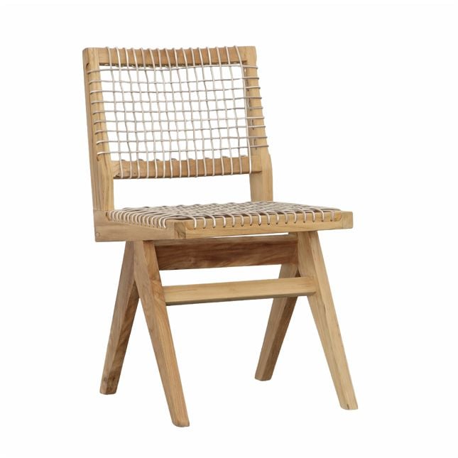 Margot Outdoor Dining Chair-Dovetail-DOVE-BJ032-Outdoor Dining Chairs-1-France and Son