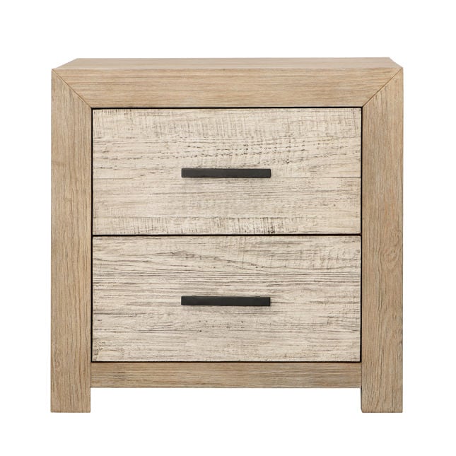 Rex 2 Drawer Nightstand-Dovetail-DOVE-DOV18163-LTWW-Nightstands-2-France and Son