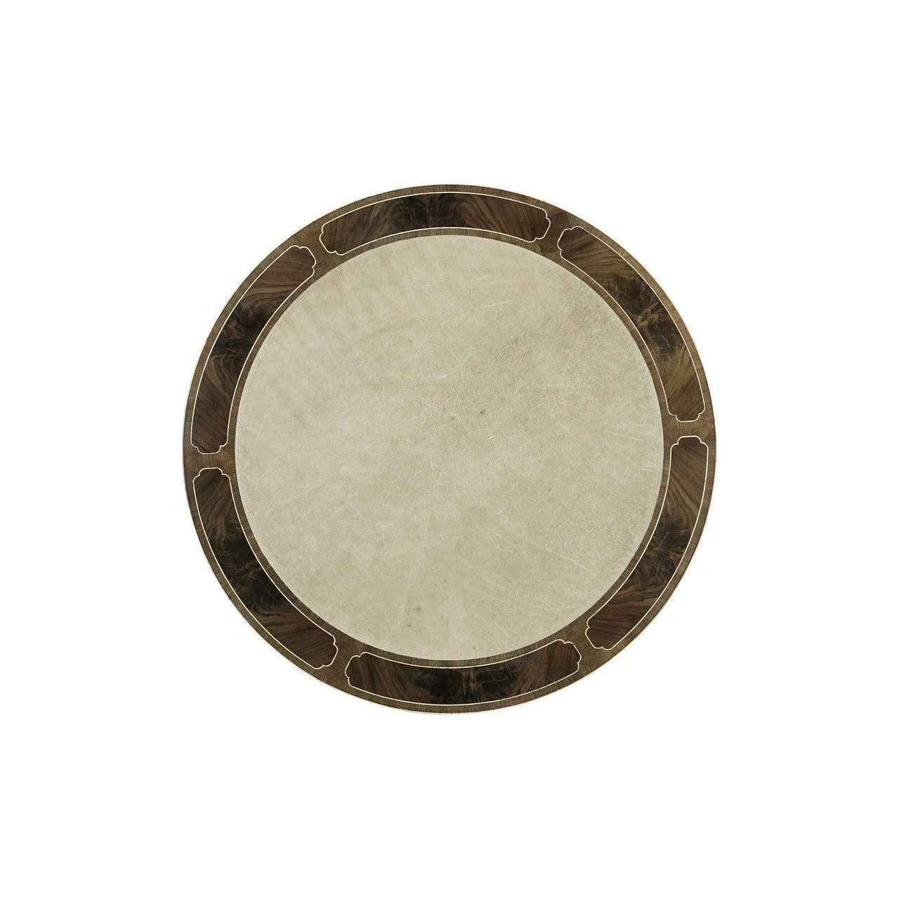 Buckingham Bleached Mahogany Drum Table-Jonathan Charles-JCHARLES-000523-AD-Side Tables-3-France and Son