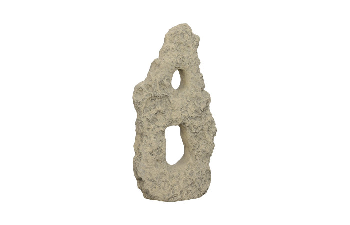 Cast Stone Table Top Sculpture Double Hole, Roman Stone-Phillips Collection-PHIL-PH113935-Decorative Objects-2-France and Son