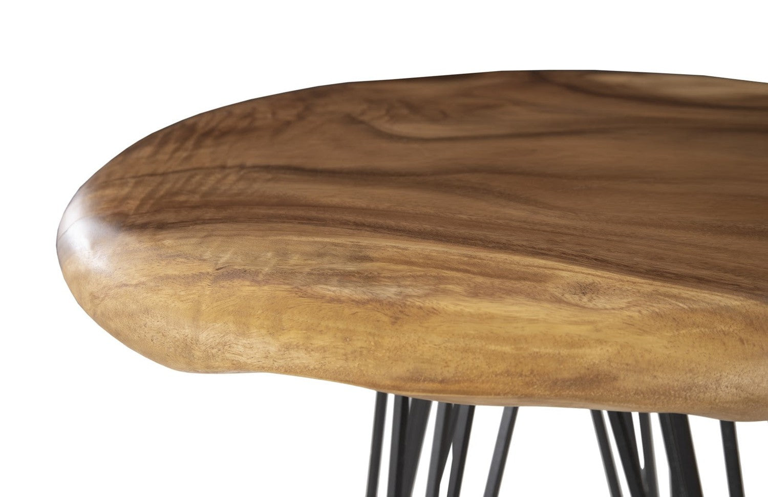 String Bar Table Four Metal Legs-Phillips Collection-PHIL-TH93209-Stools & Ottomans-3-France and Son