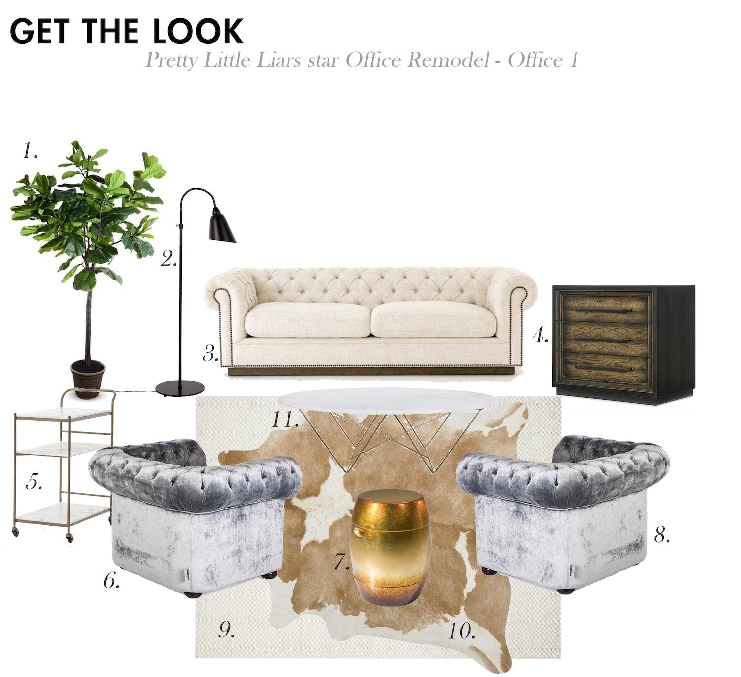 Get the Look For Less: Shay Mitchell’s Office Remodel