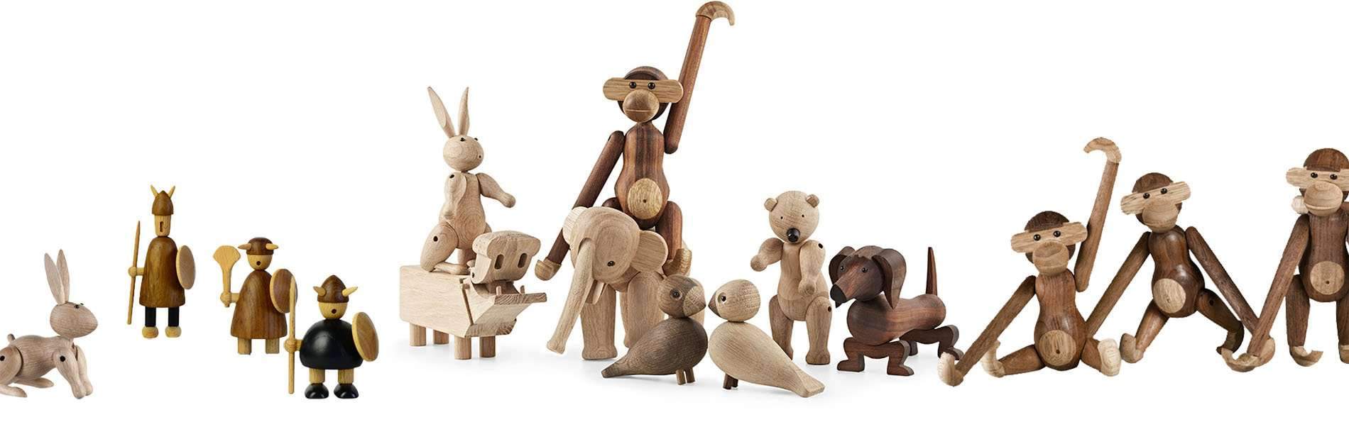 Designers: Mid-Century Modern Wood Figurines
